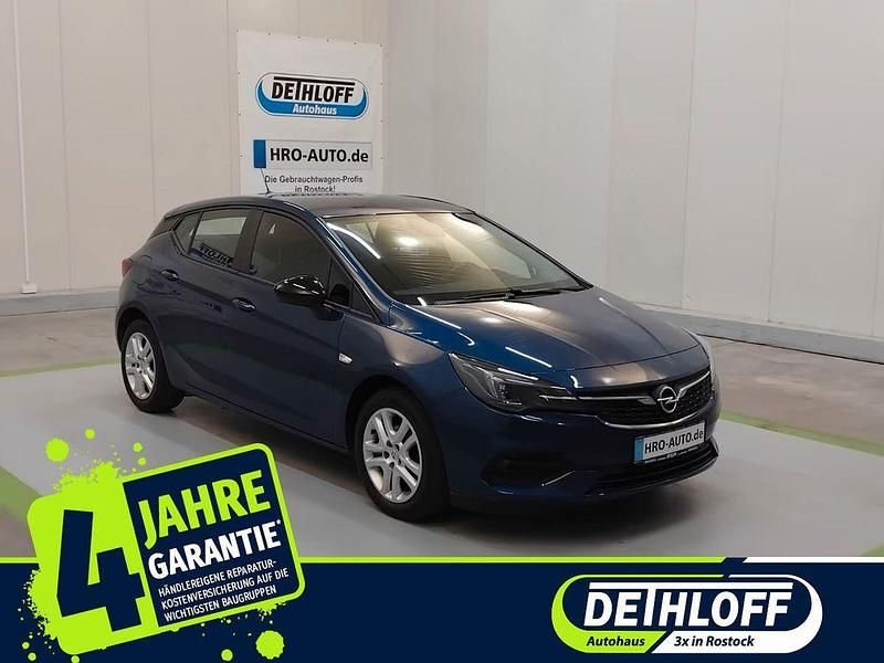 Gebraucht Opel Astra Edition 131 PS (96 kW) 2022 Nautic blau Limousine