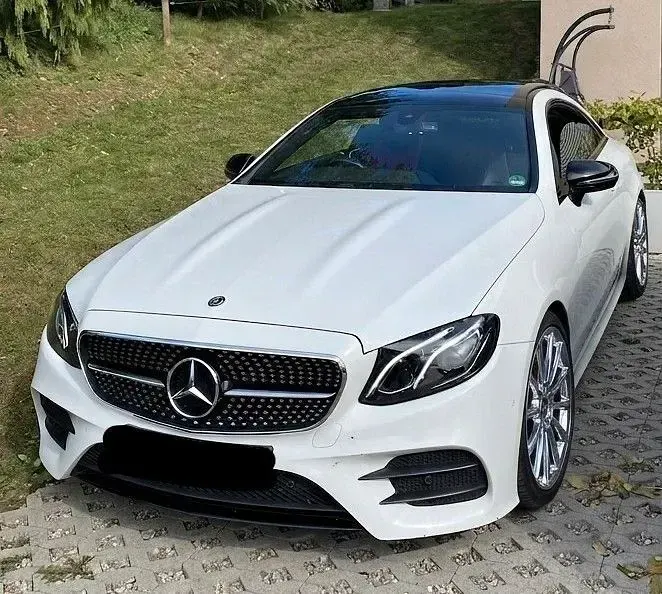 Gebraucht Mercedes E220 194 PS (142 kW) 2019 Weiß Coupé