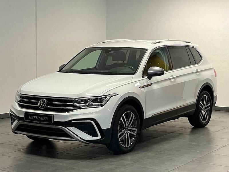 Gebraucht VW Tiguan Allspace Elegance 200 PS (147 kW) 2022 Weiß SUV