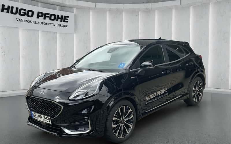 Schwarz Gebraucht 2023 Ford Puma ST-Line SUV | 25.490 € (Teuer) - Bild 1/4
