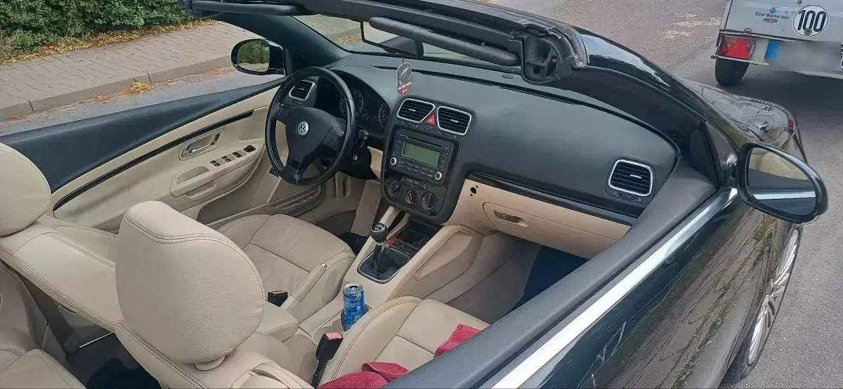 Gebraucht VW Eos 150 PS (110 kW) 2006 Schwarz Cabrio