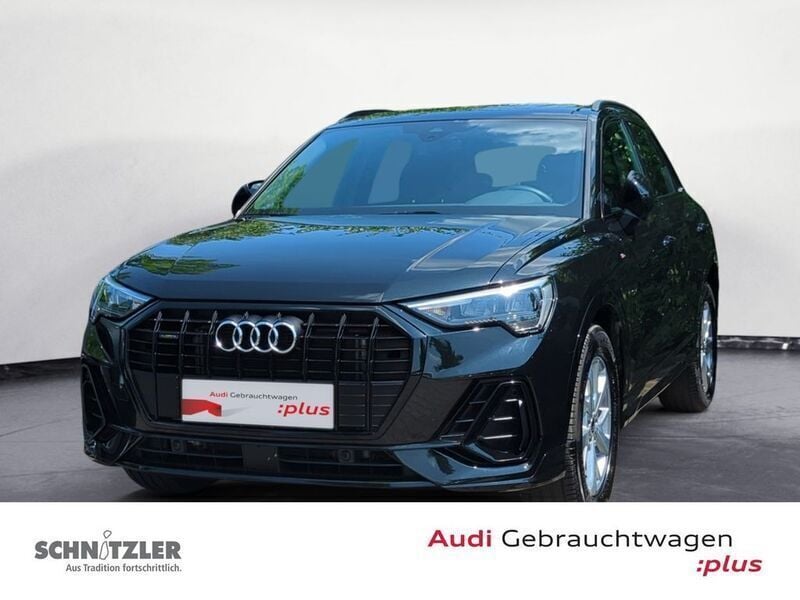 Mythosschwarz Gebraucht 2022 Audi Q3 S-Line SUV | 33.980 € (Guter Preis) - Bild 1/4