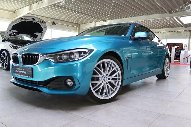 Gebraucht BMW 420 Advantage 184 PS (135 kW) 2018 Blau Coupé