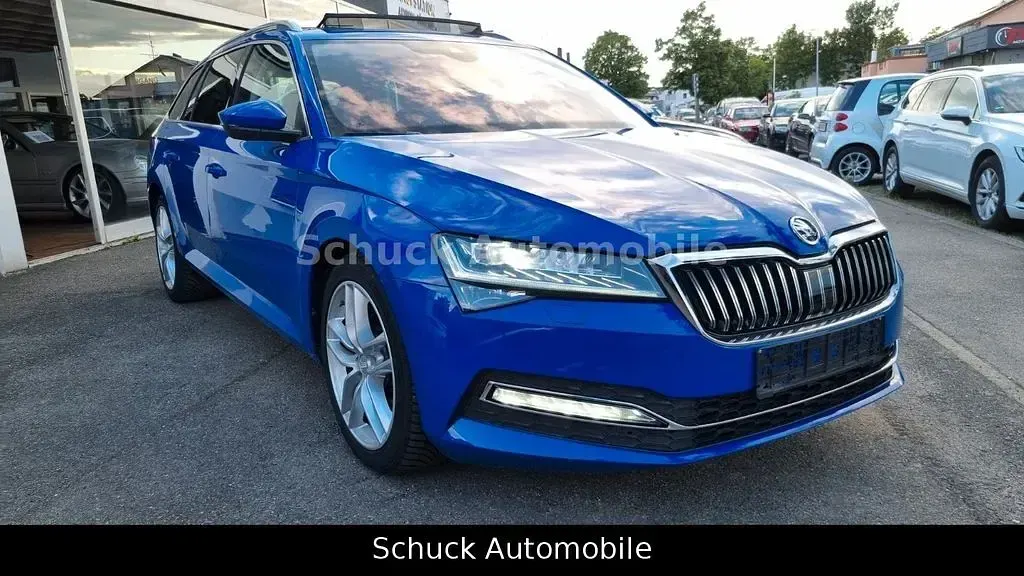 Gebraucht Skoda Superb Style 150 PS (110 kW) 2023 Blau Limousine