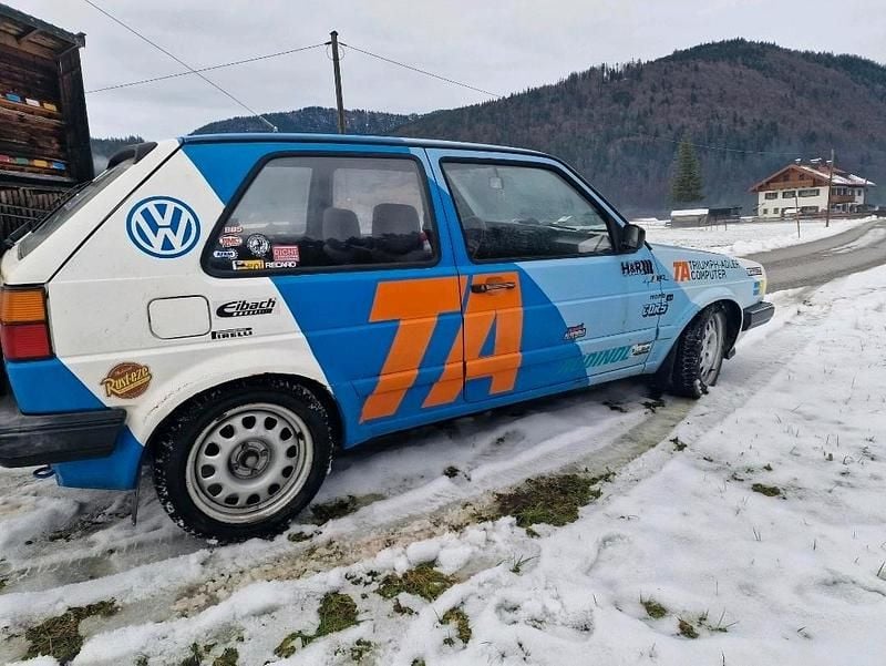 Gebraucht VW Golf II 73 PS (53 kW) 1990 Blau Kleinwagen
