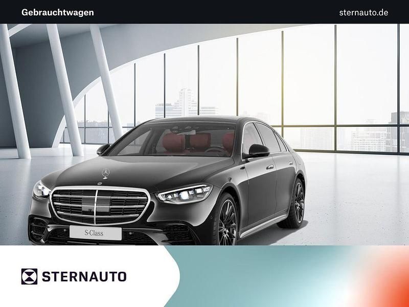 Unilack schwarz Gebraucht 2022 Mercedes S580 AMG line Limousine | 83.890 € (Fairer Preis) - Bild 1/4