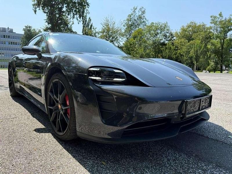 Grau Gebraucht 2021 Porsche Taycan Limousine | 95.000 € (Fairer Preis) - Bild 1/4