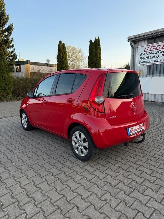 Gebraucht Opel Agila Edition 86 PS (63 kW) 2010 Rot Kleinwagen