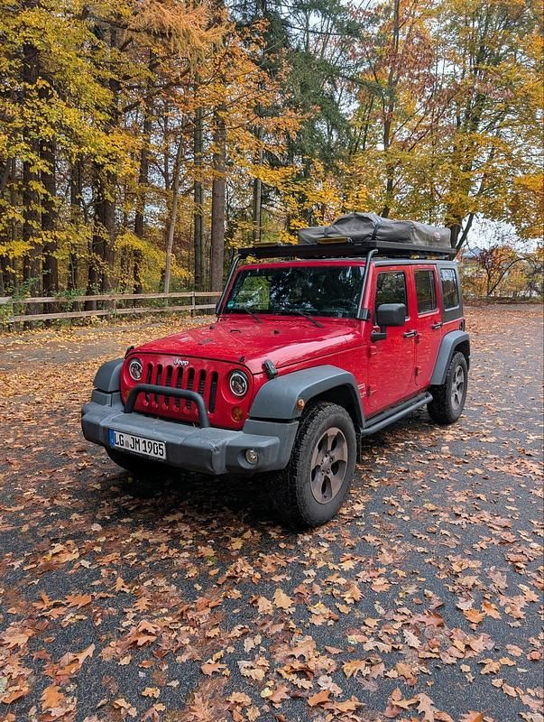 Rot Gebraucht 2007 Jeep Wrangler Sport SUV | 18.000 € (Fairer Preis) - Bild 1/4