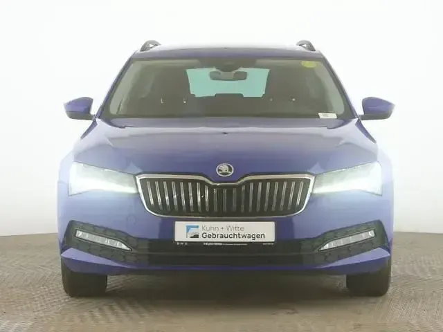 Brugt Skoda Superb Ambition 150 HK (110 kW) 2023 Blå Stationcar