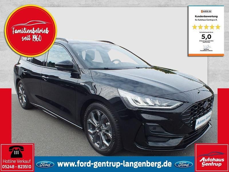 Gebraucht Ford Focus ST-Line 125 PS (91 kW) 2024 Schwarz Limousine