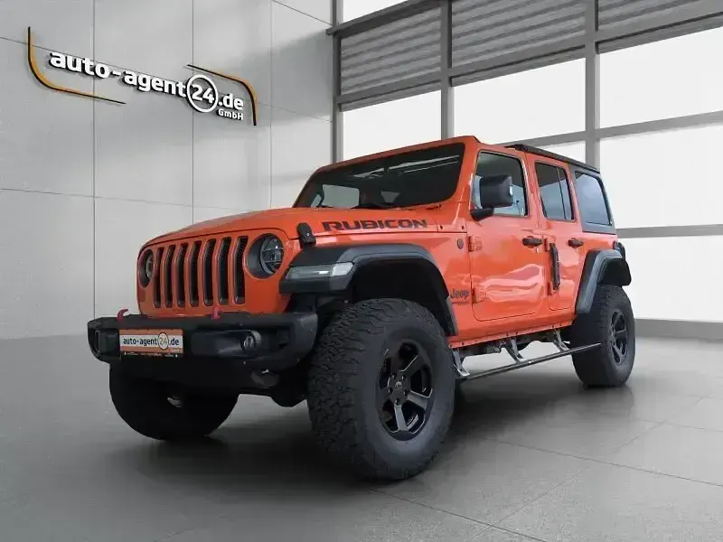 Gebraucht Jeep Wrangler Rubicon 200 PS (147 kW) 2019 Punkn (orange) metallic SUV