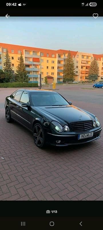 Gebraucht Mercedes E500 AMG 306 PS (225 kW) 2003 Schwarz Limousine