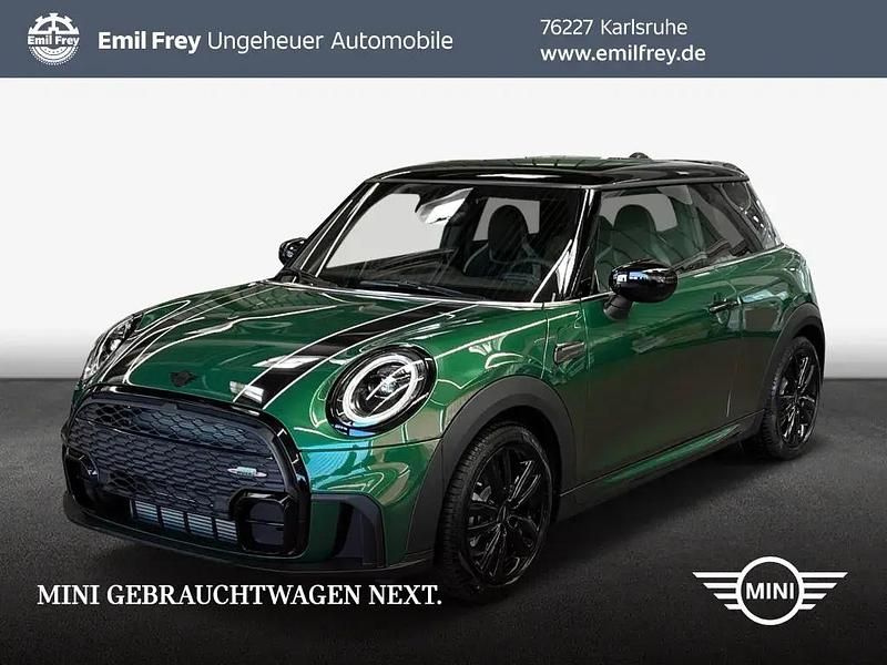 British racing green metallic Gebraucht 2024 Mini John Cooper Works Kleinwagen | 29.440 € (Fairer Preis) - Bild 1/3