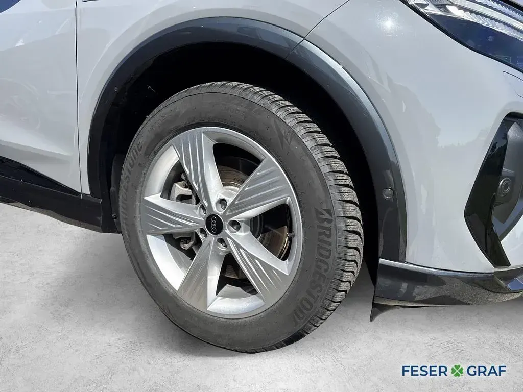 Gebraucht Audi Q4 e-tron S-Line 250 kW (340 PS) 2024 Kieselgrau SUV