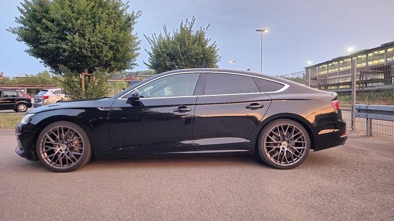 Gebraucht Audi A5 Sportback S-Line 252 PS (185 kW) 2018 Schwarz Kleinwagen
