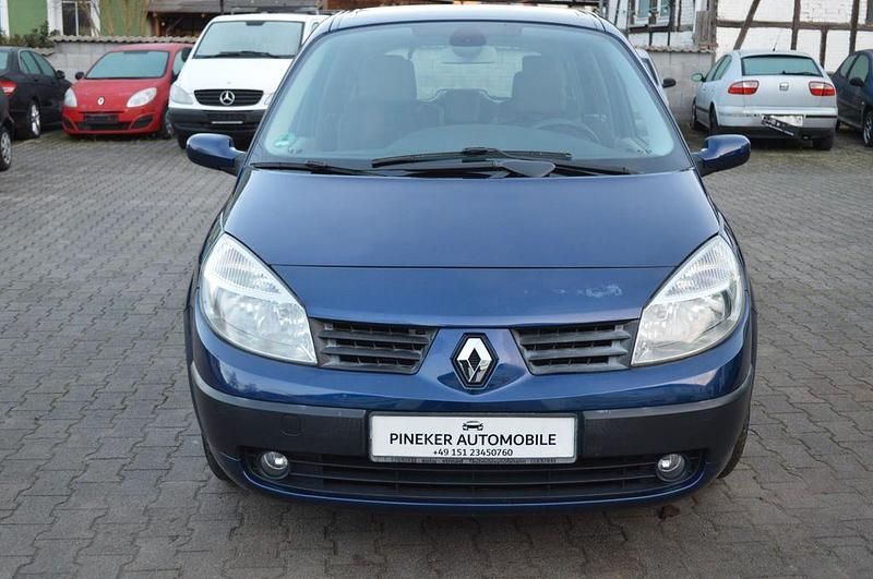 Gebraucht Renault Scénic II Avantage 111 PS (81 kW) 2005 Blau Van / Kleinbus