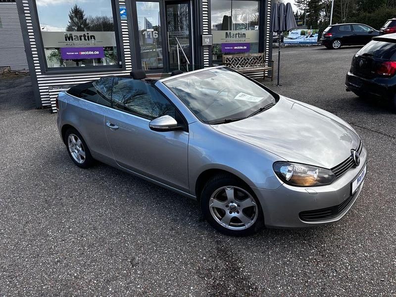Gebraucht VW Golf Cabriolet 105 PS (77 kW) 2012 Silber Cabrio