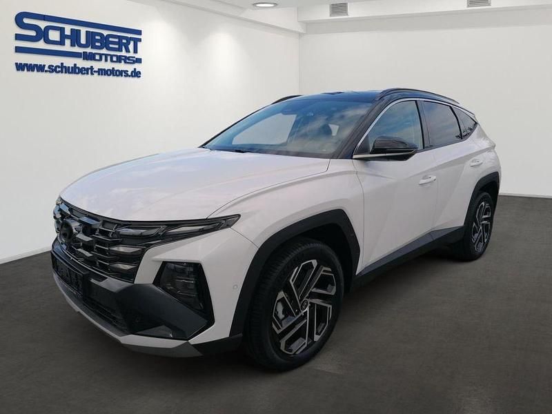 Serenity white / abyss black / mic Neu 2025 Hyundai Tucson Prime SUV | 41.490 € (Fairer Preis) - Bild 1/4