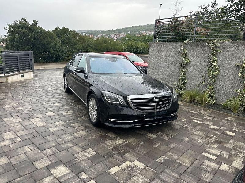 Schwarz Gebraucht 2018 Mercedes S350 Limousine | 28.500 € (Superpreis) - Bild 1/4