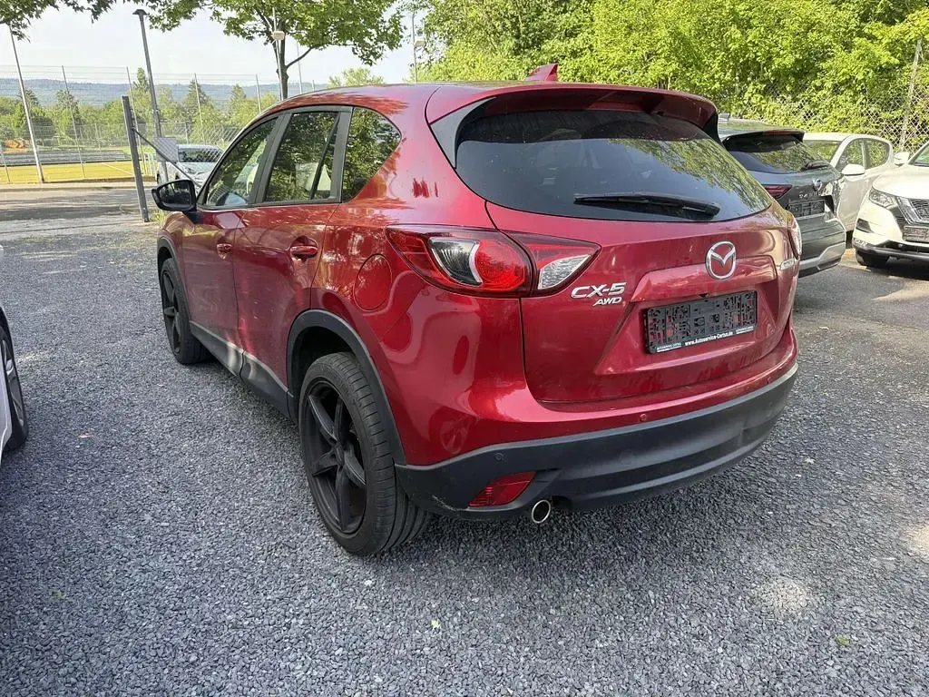 Gebraucht Mazda CX-5 Sendo 150 PS (110 kW) 2014 Rubinrot metallic SUV