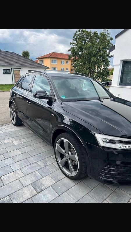 Schwarz Gebraucht 2015 Audi Q3 S-Line SUV | 20.500 € (Teuer) - Bild 1/4