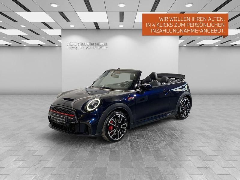 Blau Gebraucht 2022 Mini John Cooper Works Cabriolet Cabrio | 34.501 € (Fairer Preis) - Bild 1/4