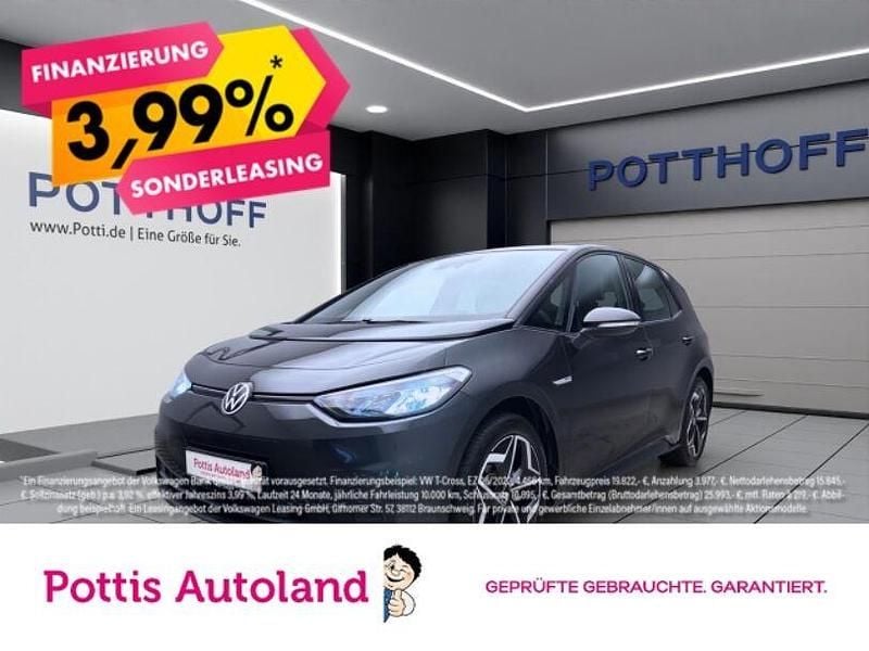 Grau Gebraucht 2021 VW ID.3 Pro Performance Kleinwagen | 20.677 € (Superpreis) - Bild 1/4