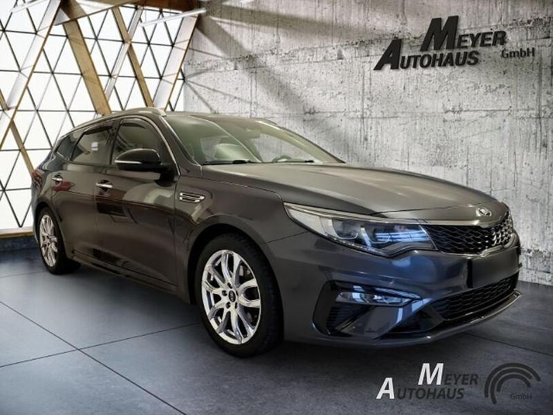 Gebraucht Kia Optima GT-Line 136 PS (100 kW) 2019 Grau Kombi