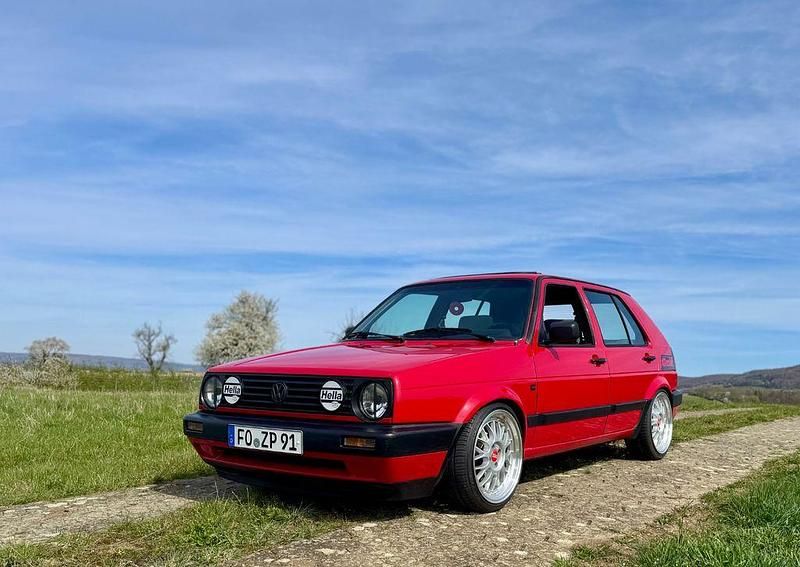 Gebraucht VW Golf III 90 PS (66 kW) 1991 Rot Kleinwagen