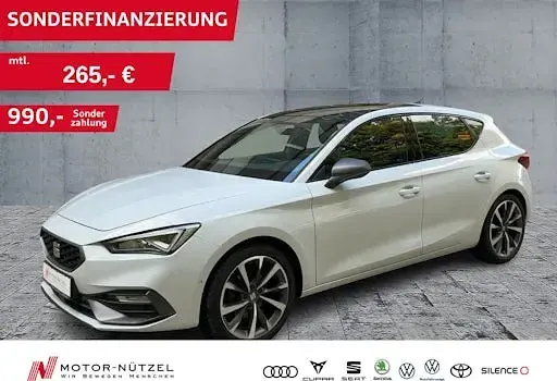 Gebraucht Seat Leon FR 150 PS (110 kW) 2021 Weiß Limousine