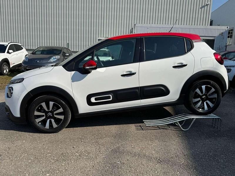 Gebraucht Citroën C3 Shine 82 PS (60 kW) 2022 Lack weiss banquise/deckende lac Kleinwagen