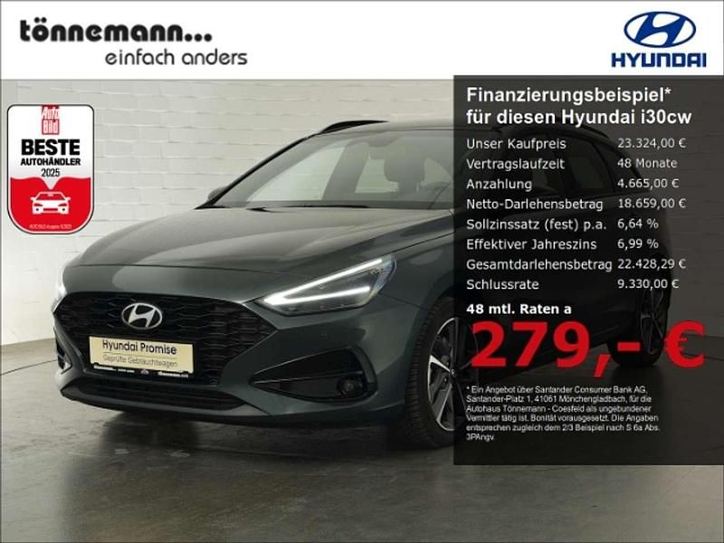 Gruen Gebraucht 2024 Hyundai i30 Advantage Kombi | 23.324 € (Fairer Preis) - Bild 1/4