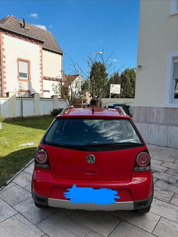 Gebraucht VW Polo Cross 80 PS (58 kW) 2008 Rot Kleinwagen