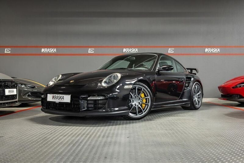 Basaltschwarzmetallic Gebraucht 2009 Porsche 911 GT2 Coupé | 179.950 € - Bild 1/4