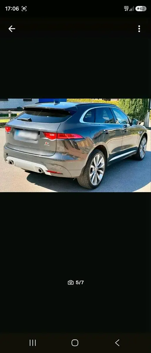 Gebraucht Jaguar F-Pace First Edition 300 PS (220 kW) 2016 Grau SUV