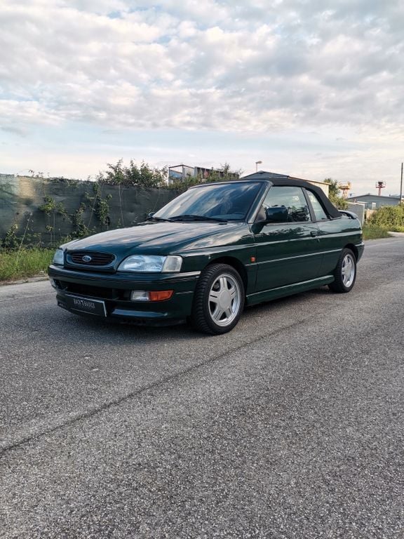 Gebraucht Ford Escort Cabriolet RS 131 PS (96 kW) 1993 Grün Cabrio