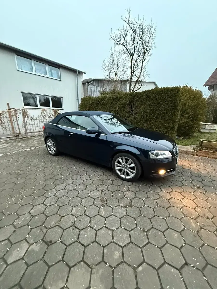 Gebraucht Audi A3 Cabriolet 2010 Blau Cabrio
