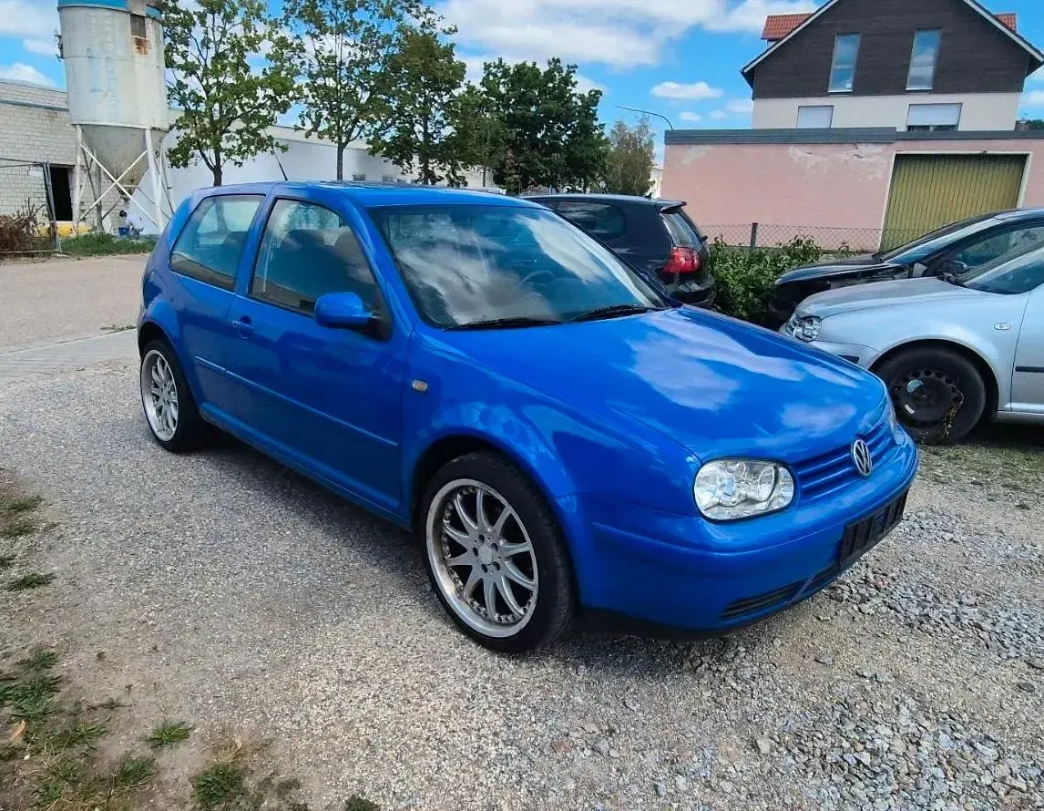 Gebraucht VW Golf IV GTI 150 PS (110 kW) 1998 Blau Kleinwagen