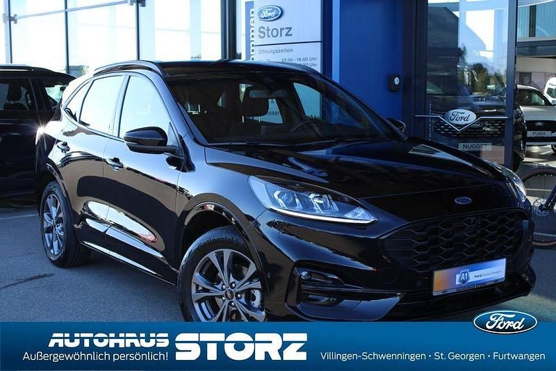Obsidianschwarz Gebraucht 2021 Ford Kuga ST-Line X SUV | 24.490 € (Fairer Preis) - Bild 1/4