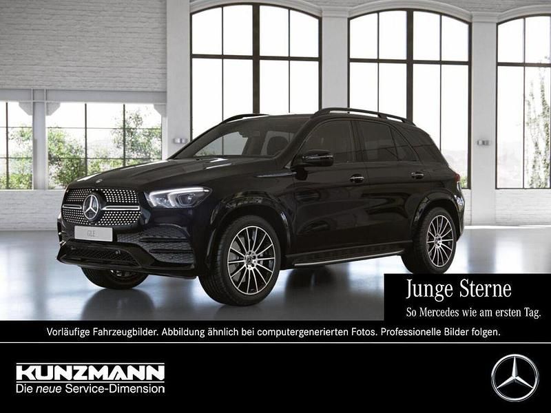 Schwarz Gebraucht 2022 Mercedes GLE350 AMG SUV | 49.680 € (Fairer Preis) - Bild 1/4