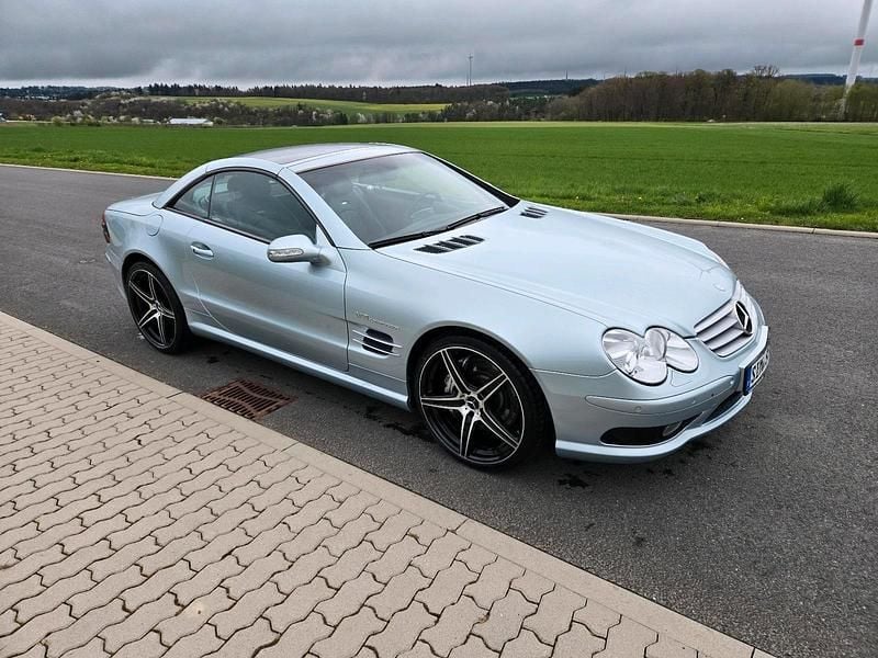 Gebraucht Mercedes SL55 AMG AMG 500 PS (367 kW) 2003 Silber Cabrio