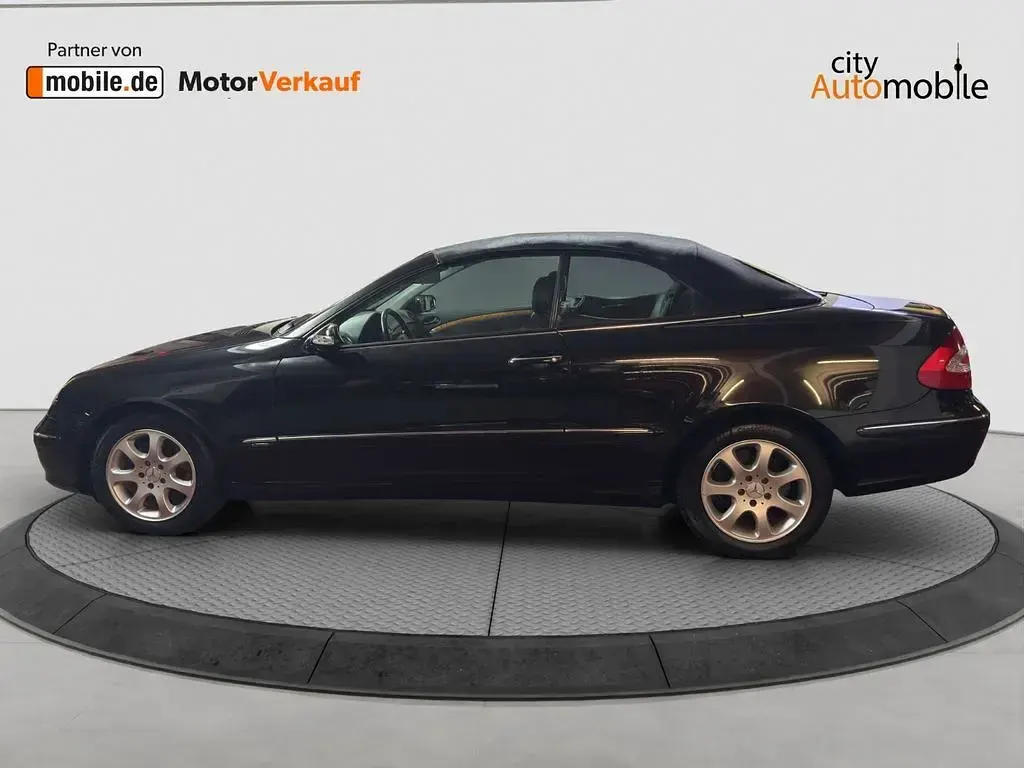 Gebraucht Mercedes CLK200 Elegance 163 PS (119 kW) 2004 Schwarz Cabrio