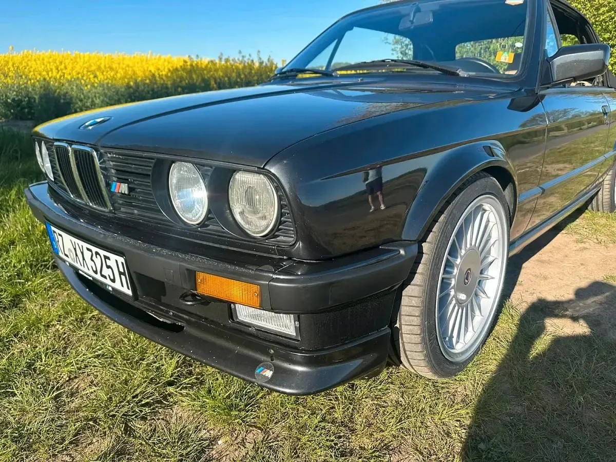 Gebraucht BMW 325 Cabriolet Shadowline 1988 Schwarz Cabrio