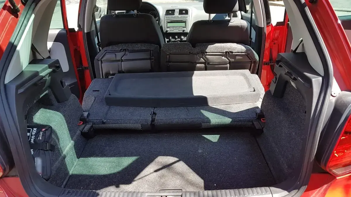 Gebraucht VW Polo Cross 85 PS (62 kW) 2010 Rot Kleinwagen