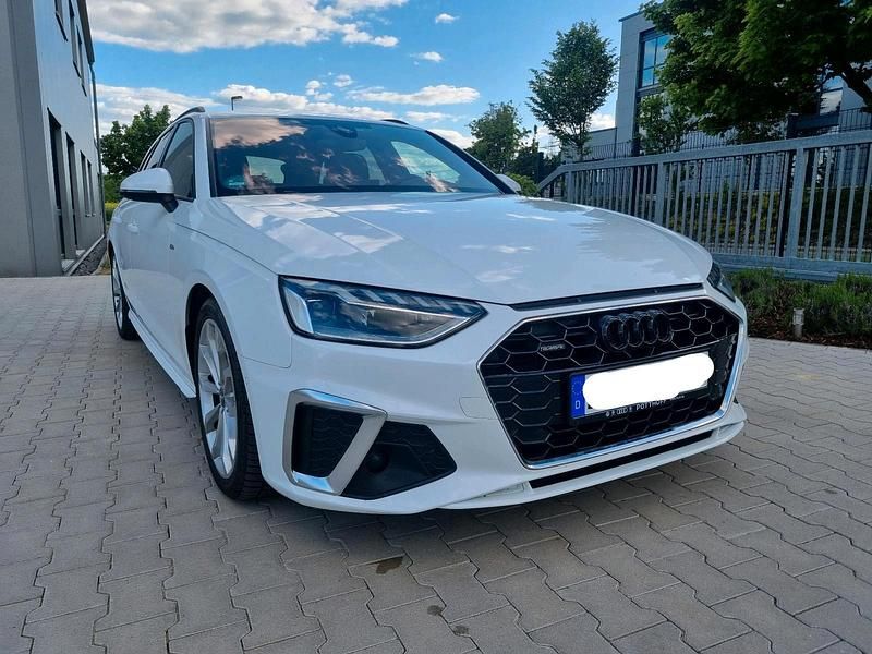 Weiß Gebraucht 2019 Audi A4 S-Line Kombi | 21.700 € (Guter Preis) - Bild 1/4