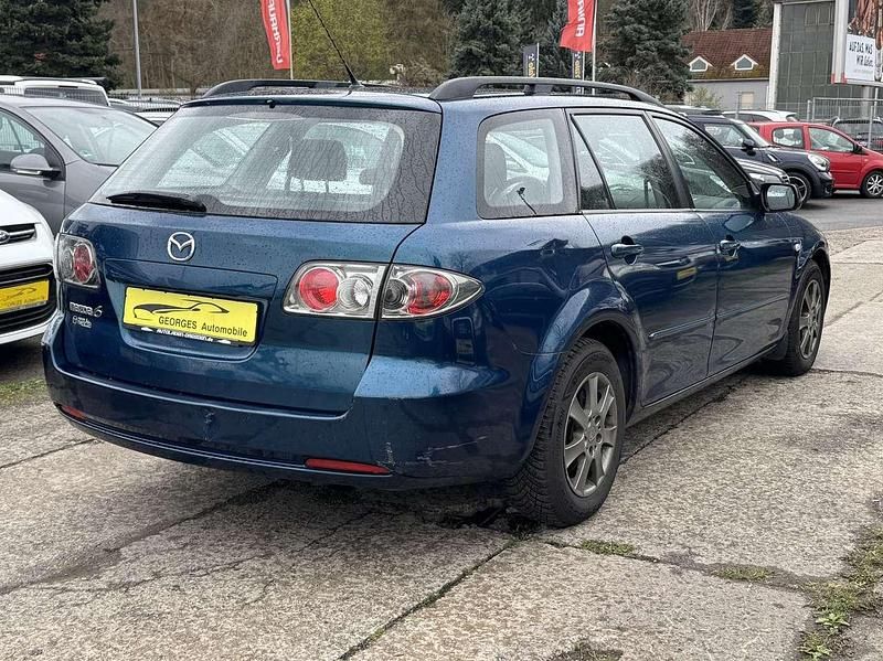 Gebraucht Mazda 6 Exclusive 147 PS (108 kW) 2007 Blau Kombi