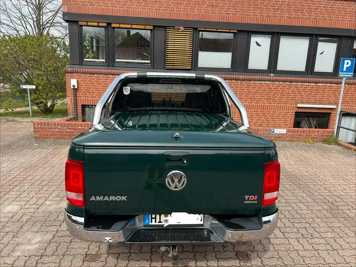 Second-hand VW Amarok 179 CP (131 kW) 2013 Verde Pickup