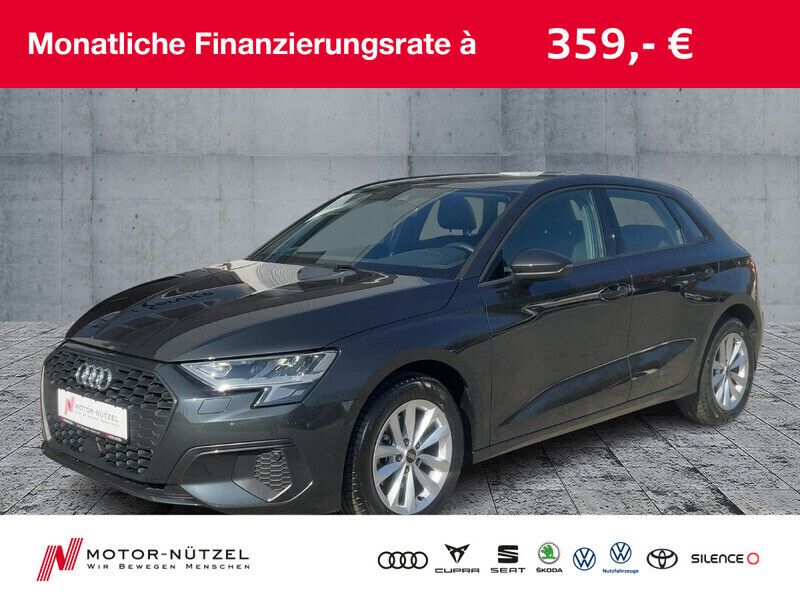 Grau Gebraucht 2024 Audi A3 Sportback Kleinwagen | 26.930 € (Etwas zu teuer) - Bild 1/4