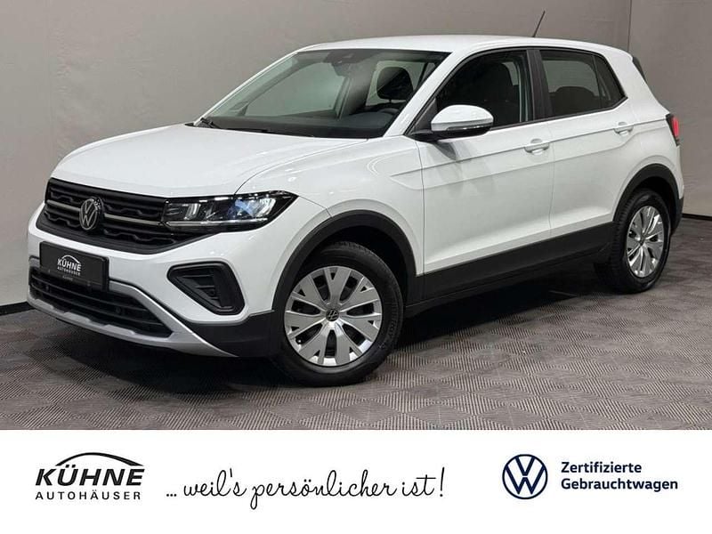 Pure white Gebraucht 2025 VW T-Cross SUV | 19.780 € (Guter Preis) - Bild 1/3